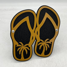Load image into Gallery viewer, Palm tree flip flop Hitch Cover PPE Offroad