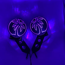 Load image into Gallery viewer, Light up Palm Tree hinge mount side mirrors for Wrangler & Gladiator PPE Offroad