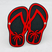 Load image into Gallery viewer, Palm tree flip flop Hitch Cover PPE Offroad