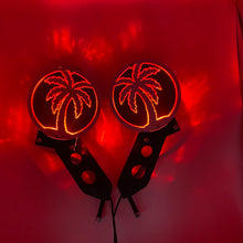 Load image into Gallery viewer, Light up Palm Tree hinge mount side mirrors for Wrangler & Gladiator PPE Offroad