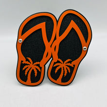 Load image into Gallery viewer, Palm tree flip flop Hitch Cover PPE Offroad
