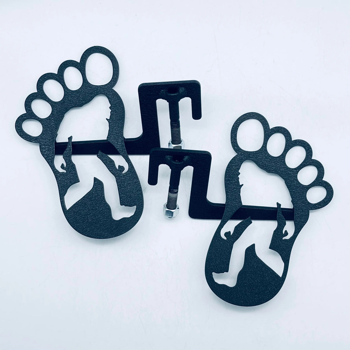 Yeti footprint foot pegs for Wrangler and Gladiator