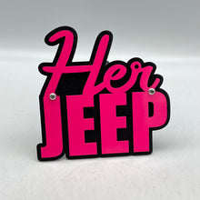 Load image into Gallery viewer, Her Jeep Hitch Cover PPE Offroad