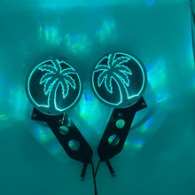 Load image into Gallery viewer, Light up Palm Tree hinge mount side mirrors for Wrangler & Gladiator PPE Offroad