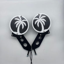 Load image into Gallery viewer, Light up Palm Tree hinge mount side mirrors for Wrangler & Gladiator PPE Offroad