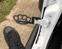 Load image into Gallery viewer, Brass knuckle shaped foot pegs for Wrangler & Gladiator PPE Offroad