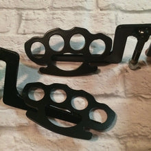 Load image into Gallery viewer, Brass knuckle shaped foot pegs for Wrangler & Gladiator PPE Offroad