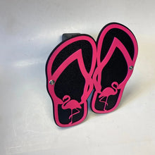Load image into Gallery viewer, Flamingo flip flop Hitch Cover PPE Offroad