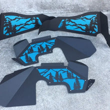 Load image into Gallery viewer, Mountain scene front inner fenders PPE Offroad