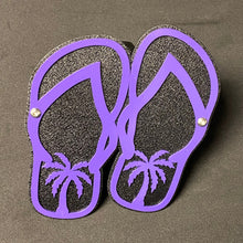 Load image into Gallery viewer, Palm tree flip flop Hitch Cover PPE Offroad