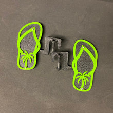 Load image into Gallery viewer, Palm tree flip flop foot pegs for Wrangler & Gladiator PPE Offroad