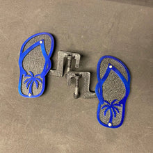 Load image into Gallery viewer, Palm tree flip flop foot pegs for Wrangler & Gladiator PPE Offroad