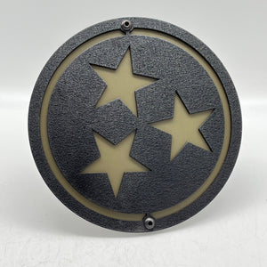 Tri-star two-layer hitch cover PPE Offroad