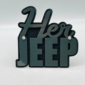 Her Jeep Hitch Cover PPE Offroad