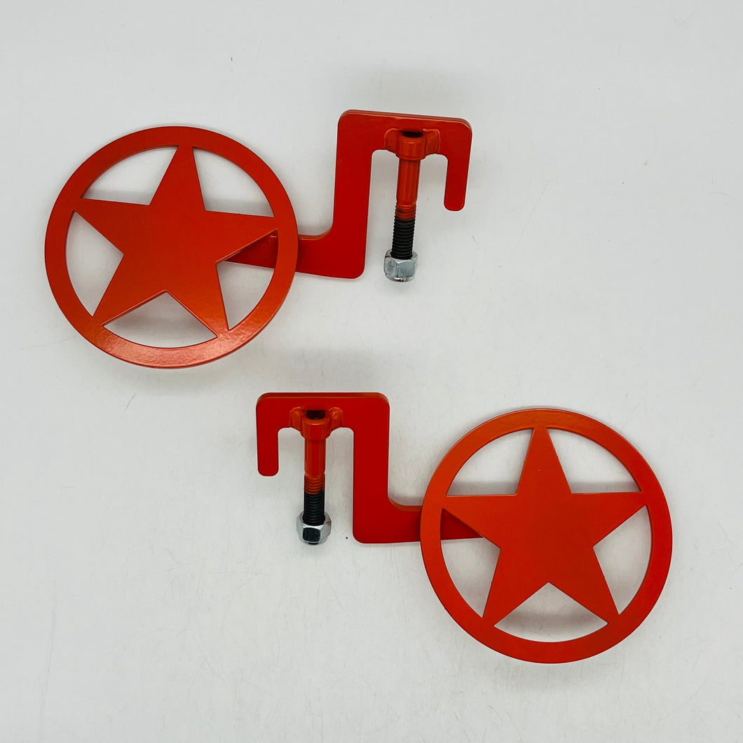 RTS Oscar Mike Star foot pegs for JK/JL/JT PPE Offroad
