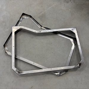 LED Light Up Front/Rear Tube Door Bracket Kit ONLY PPE Offroad