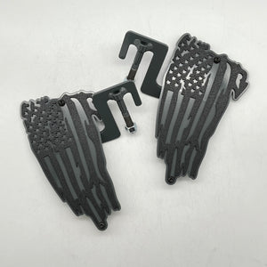 RTS 2 layer Flag foot pegs PPE Offroad