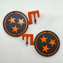 Load image into Gallery viewer, Two color TN Tri-Star foot pegs for Wrangler &amp; Gladiator PPE Offroad