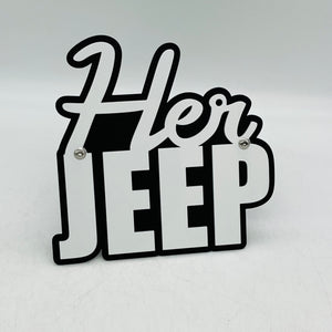 Her Jeep Hitch Cover PPE Offroad
