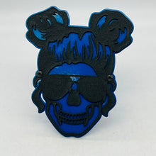 Load image into Gallery viewer, RTS Skeleton Girl hitch cover PPE Offroad