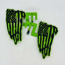 Load image into Gallery viewer, RTS 2 layer Flag foot pegs for JK/JL/JT PPE Offroad