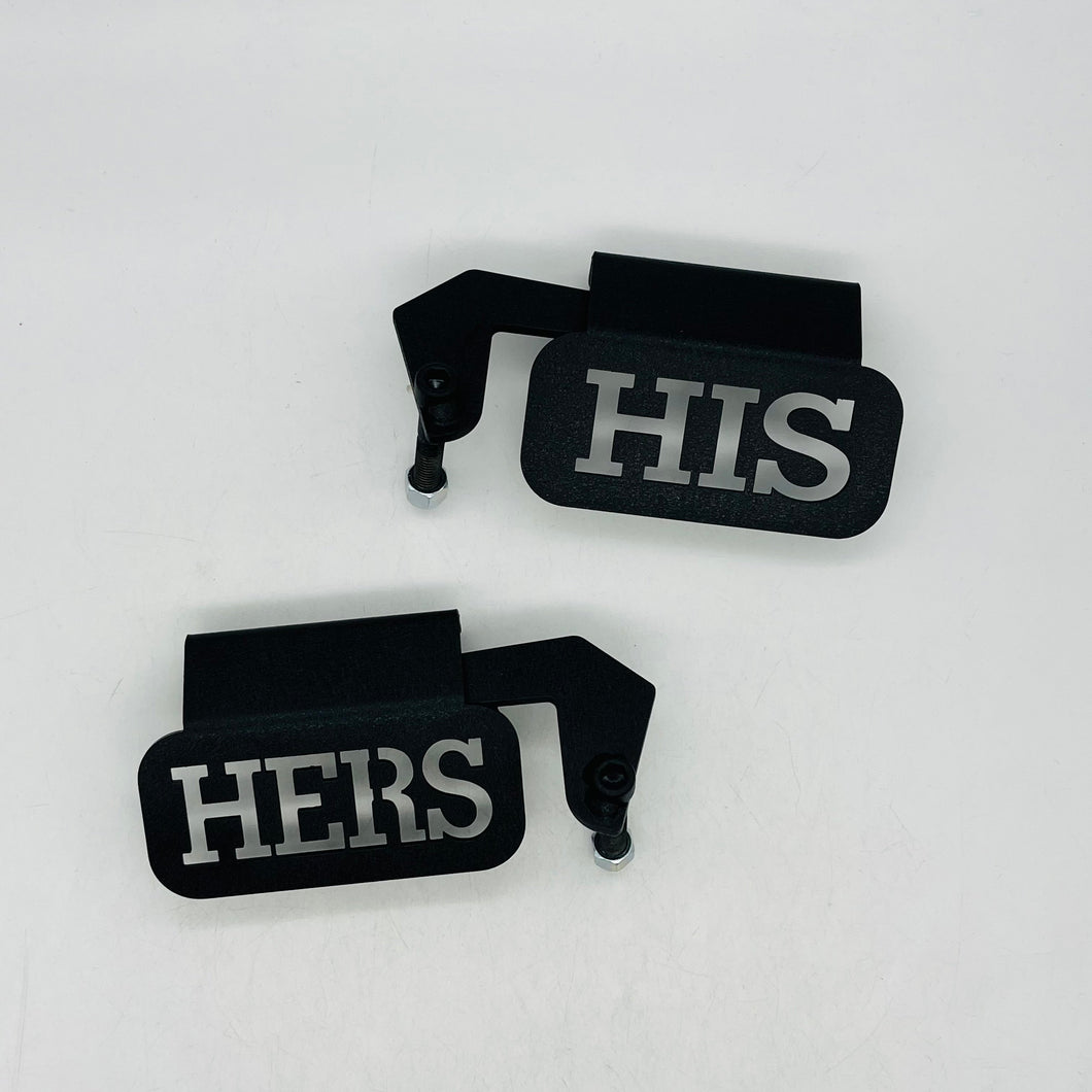 RTS Hers/His foot pegs for CJ/YJ/TJ PPE Offroad