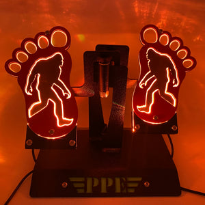 Light Up Big Foot Footprint foot pegs for Wrangler/Gladiator PPE Offroad