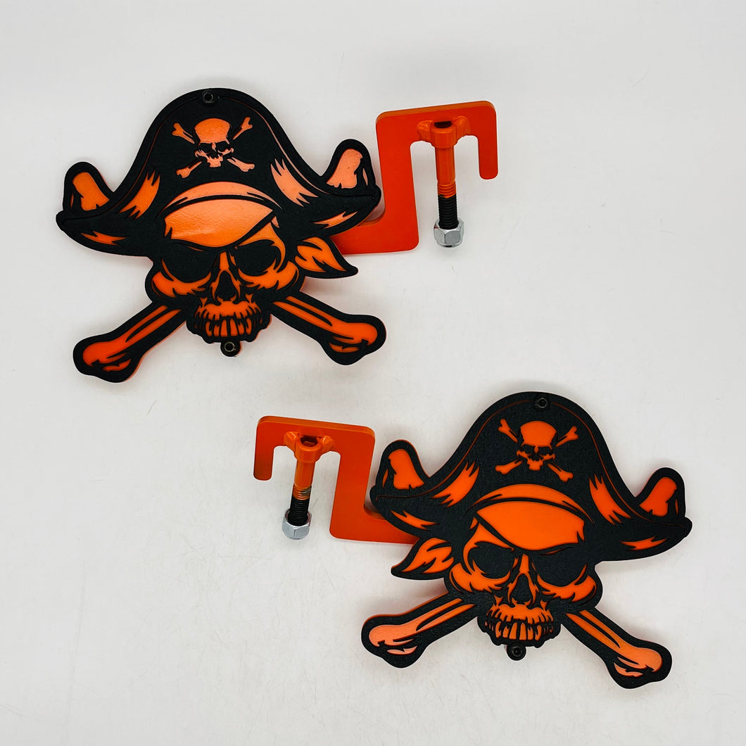 RTS Pirate Jolly Roger foot pegs for JK/JL/JT PPE Offroad
