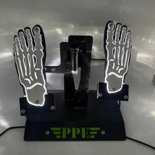 Load image into Gallery viewer, Light Up Skeleton Feet foot pegs for Wrangler/Gladiator PPE Offroad