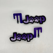Load image into Gallery viewer, RTS Jeep Paws with Flag foot pegs for JK/JL/JT PPE Offroad
