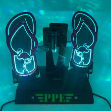 Load image into Gallery viewer, Light Up Flip Flop Flamingo foot pegs for Wrangler/Gladiator PPE Offroad