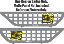 Load image into Gallery viewer, American Waving Flag with Sunflower Molle Badge PPE Offroad