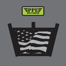 Load image into Gallery viewer, American Waving Flag 3 Flag Pole Holder for Hitch Mount PPE Offroad