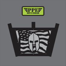 Load image into Gallery viewer, American Waving Flag with Gladiator 3 Flag Pole Holder for Hitch Mount PPE Offroad