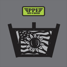 Load image into Gallery viewer, American Waving Flag with Sunflower 3 Flag Pole Holder for Hitch Mount PPE Offroad