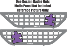 Load image into Gallery viewer, Autism Awareness Puzzle Molle Badge PPE Offroad