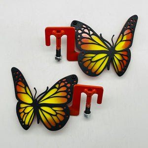 RTS** ONLY ONE**  Limited Edition Ombre Butterfly foot pegs PPE Offroad
