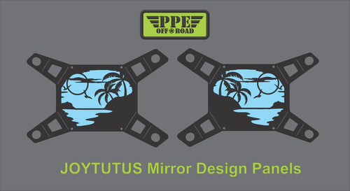 Beach Scene Design Panel for Joytutus Mirrors PPE Offroad