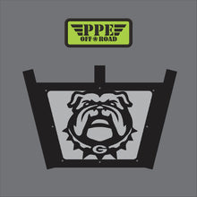 Load image into Gallery viewer, Bulldogs 3 Flag Pole Holder for Hitch Mount PPE Offroad