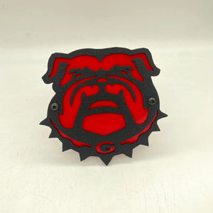 Bulldog head two-layer hitch cover PPE Offroad