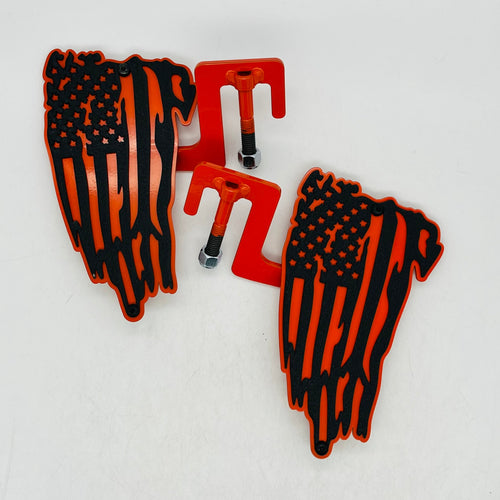 RTS 2 layer Flag foot pegs for JK/JL/JT PPE Offroad