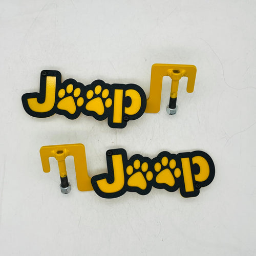 Jeep word paw foot pegs for Wrangler/Gladiator PPE Offroad