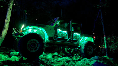 LED Light Up Front/Rear Tube Door Bracket Kit ONLY PPE Offroad