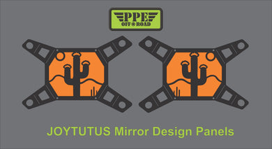 Cactus Desert Scene Design Panel for Joytutus Mirrors PPE Offroad