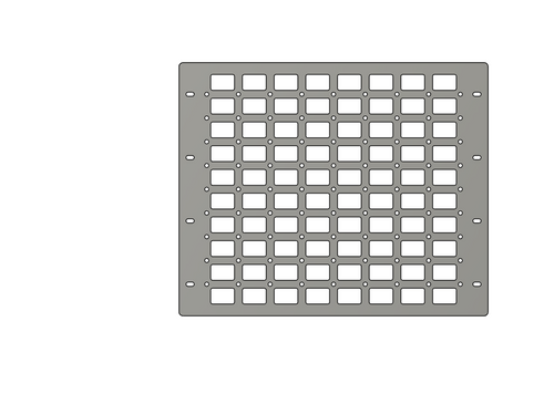 Molle Side Panel Add On DIY Off Road Trailer PPE Offroad