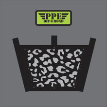 Load image into Gallery viewer, Cheetah Print 3 Flag Pole Holder for Hitch Mount PPE Offroad