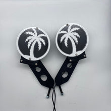 Load image into Gallery viewer, Light up Palm Tree hinge mount side mirrors for Wrangler &amp; Gladiator PPE Offroad