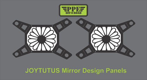 Daisy Flower Design Panel for Joytutus Mirrors PPE Offroad