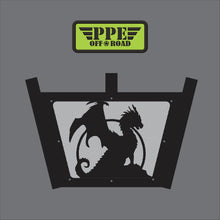 Load image into Gallery viewer, Dragon 3 Flag Pole Holder for Hitch Mount PPE Offroad