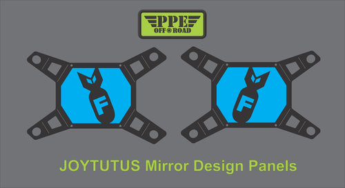 F Bomb Design Panel for Joytutus Mirrors PPE Offroad